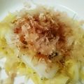 はるかのはは's cooksnap of when they made 余ったお餅救済★餅チーズおかかべ−コン♪.