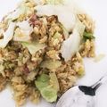 youcay's cooksnap of when they made 冷蔵庫にある食材で！簡単レタスチャーハン.