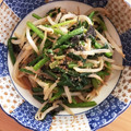 ひなぶぅー's cooksnap of when they made しっかり味付け！法蓮草とモヤシの胡麻和え.