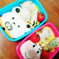 やちすけ♡'s cooksnap of when they made ワンピース☆ハートの海賊団ベポのキャラ弁.