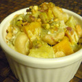 ayureo's cooksnap of when they made かぼちゃとさつま芋のチーズサラダ☆.