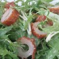 ひぐw's cooksnap of when they made 竹輪と水菜のゴマたっぷりサラダ.