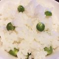 ももちゃんそらちゃん's cooksnap of when they made 初夏の香り✿グリンピース豆ごはん.