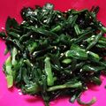 なんなこなんだ's cooksnap of when they made 【農家のレシピ】にらの塩昆布和え.