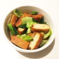 haruao☆'s cooksnap of when they made ビタミン豊富☆チンゲン菜とさつま揚げ炒め.