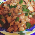 くまあず's cooksnap of when they made 鶏肉とお野菜のオイスター炒め♪.