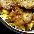 ひなこちーのママ's cooksnap of when they made 照り焼きマヨ丼炒り卵でカサ増し.