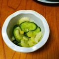 たka子's cooksnap of when they made お手軽美味しい♪セロリときゅうりのマリネ.