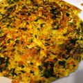クックHU3WEL☆'s cooksnap of when they made ニラとひき肉のたまご焼き.