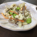 クック2DKPGX☆'s cooksnap of when they made ごぼうとにんじんの炒り豆腐.
