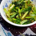 やじやじさん's cooksnap of when they made ♡:おじゃこと小松菜の甘辛炒め.