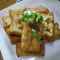 まぶたん's cooksnap of when they made 柚子わさびで厚揚げステーキ♪.