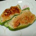 スミレ's cooksnap of when they made チーズがとろ～り♥ピーマンの肉詰め.