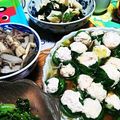 キミー☆彡's cooksnap of when they made ほうれん草のあんかけシュウマイ.