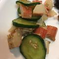 ぱぱぷぅ's cooksnap of when they made あと一品に♪カニカマとキュウリのナムル.
