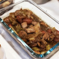 yukijune's cooksnap of when they made 鶏むね肉と長ネギのマヨぽん焼き.