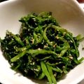 双子っこ☆'s cooksnap of when they made セリの胡麻味噌和え.