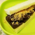 しじみごはん's cooksnap of when they made 羊羹トースト.