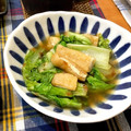 sugar111's cooksnap of when they made プレ農家めし◆白菜べか菜と油揚げさっと煮.