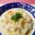 yasutonton's cooksnap of when they made インドカレー風うどん。.