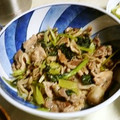 くるみ１７'s cooksnap of when they made 豚肉とターサイの簡単中華炒め♡.