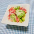 まあまま☆0403's cooksnap of when they made ✿アボカドとトマトのサラダ✿.