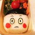 ニコニコはんぱんまん's cooksnap of when they made ドラゴンボール☆チャオズのキャラ弁.