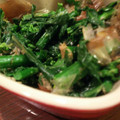 あき姫ちゃん's cooksnap of when they made 菜の花とかつおぶしのごまドレ和え.