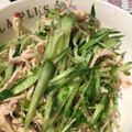 hmaotabiga's cooksnap of when they made 簡単★ささみときゅうりの春雨サラダ.
