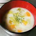 ma04tsu's cooksnap of when they made 野菜たっぷり♡温かいヨーグルトスープ.