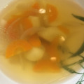 hmaotabiga's cooksnap of when they made まるごとにんにくのほろほろスープ.