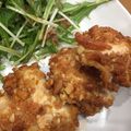 あき0304's cooksnap of when they made 変わり衣＊鶏胸肉の柿ピー揚げ＊.