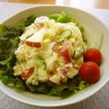 runa10's cooksnap of when they made 子どもの頃から大好きだったポテトサラダ.