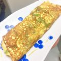 ★りこりこ☆'s cooksnap of when they made 簡単♪ふわコクのニラ玉子焼き♥.