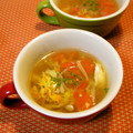 nekoland's cooksnap of when they made きのことトマトの卵スープ.