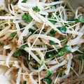♥ＩＺＵ♥'s cooksnap of when they made もやしとかいわれ大根のツナ旨サラダ.