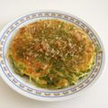 ゆきみず☆'s cooksnap of when they made 水菜のお好み焼き.