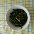 ラリー＆サラ's cooksnap of when they made ほうれん草とシメジのおひたし.
