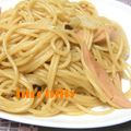 ヒロビリー's cooksnap of when they made ✿魚肉ソーセージと❀白菜の✿パスタ.