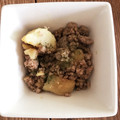 ミトン母ちゃん's cooksnap of when they made 豚ひき肉とじゃがいもの甘辛炒め☆.