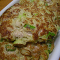 conn's cooksnap of when they made ネギと長いものフワフワチジミ.