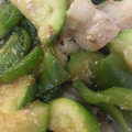 ひぐw's cooksnap of when they made ズッキーニと豚肉のめんつゆ炒め.