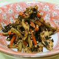 チャドゆり♪'s cooksnap of when they made ひじき入り金平ごぼう.