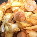 クックちゃん＊'s cooksnap of when they made 春キャベツとソーセージの味噌キムチ炒め.
