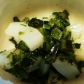じゅりきむ's cooksnap of when they made ワラビのたたきイカわさび和え.