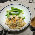 おはなすき's cooksnap of when they made イカ（orアオヤギ）とわけぎの酢味噌和え.