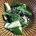 クックUDF4J5☆'s cooksnap of when they made きゅうりと塩昆布のおつまみ.