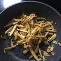 chomemama's cooksnap of when they made 簡単！大量消費。タケノコの酢醤油炒め.