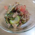 クック0DM125☆'s cooksnap of when they made 超簡単！トマトとズッキーニのツナサラダ.