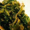 eririman's cooksnap of when they made ほうれん草胡麻和え.
